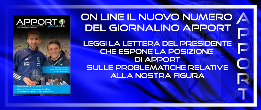 Lettera del presidente Claudio Rapacioli inserita nell'ultimo numero del giornalino