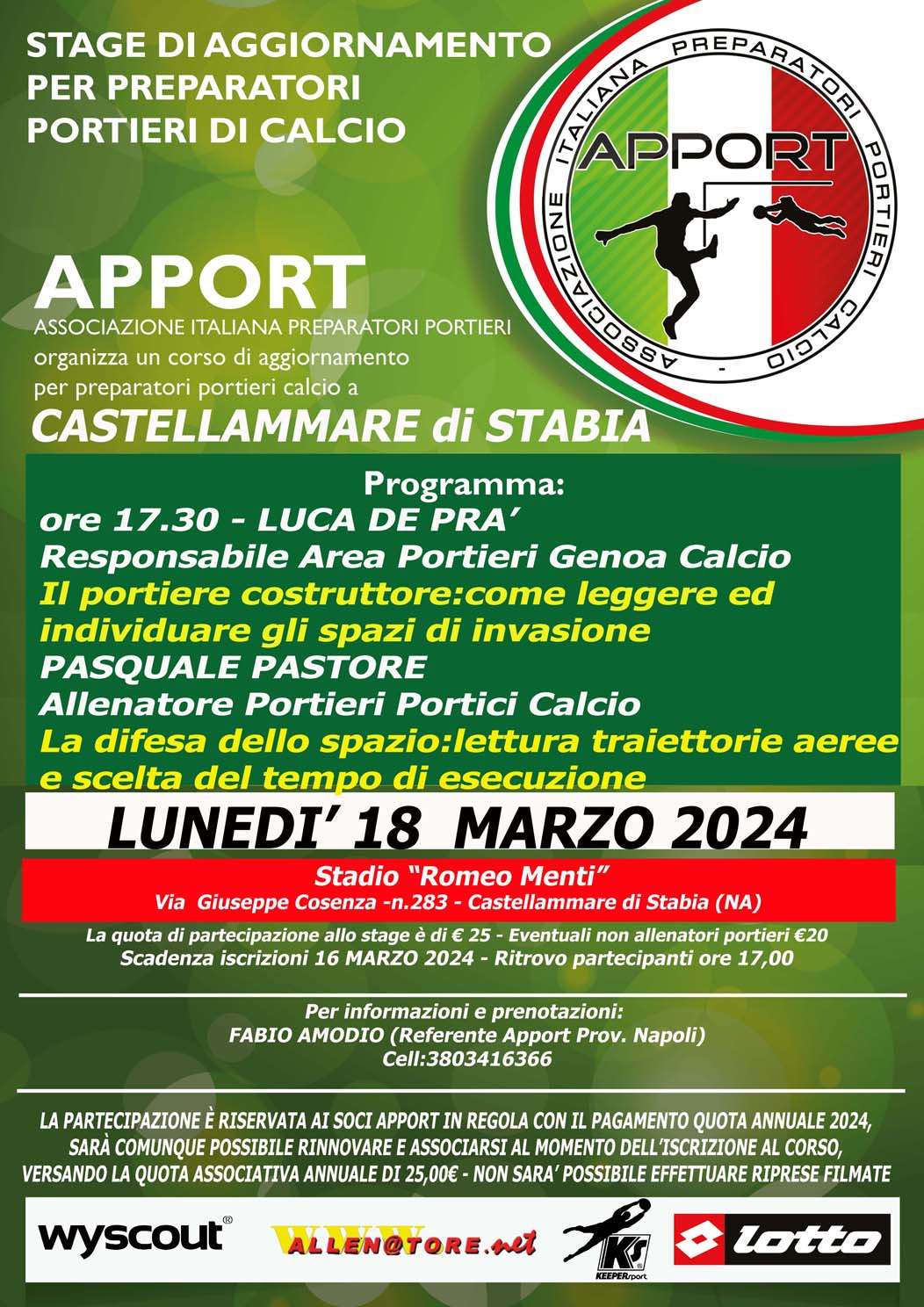 18 Marzo 2024 - Stage a Castellamare di Stabia